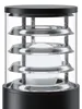 Stojací lampa, vchodová, černá, IP54, patice E27, V 25cm Náhled obrázku produktu 3