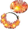 LED-Blumenkrone, Blumenkranz-Haarreif, leuchtender Produktbild-Vorschau 2