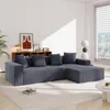 Vollkomprimiertes knochenloses Sofa,Cloud-Kombinationssofa Produktbild-Vorschau 2