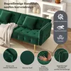 Sofa dwuosobowe Merax z funkcją łóżka, rozkładana sofa z Podgląd zdjęcia produktu 6
