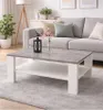 Möbel SD Couchtisch Bea Betonoptik -Weiß 100 x 54 x 43,5 cm Produktbild-Vorschau 2