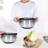 3-teiliges Edelstahl Schüssel Set mit Deckel - Luftdicht, Produktbild-Vorschau 4