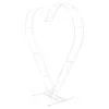 2m gazon mariage arc en forme de cœur fer ballon fleurs Voir les images du produit 8