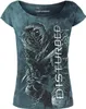 Disturbed T-Shirt Damen Disturbed Guitar petrol M Produktbild-Vorschau 1