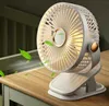 Mini Ventilator mit Clip, 360° Grad Drehung Kleiner USB Produktbild-Vorschau 2