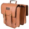 M-wave Amsterdam Doppia L Borse da bicicletta 15l Marrone Anteprima dell’immagine prodotto 2