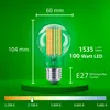 Philips Filament-Lampe, transparent, 100W A60 E27, 7,3 W, Produktbild-Vorschau 16