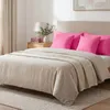 Kissenbezug 50x50 cm Pink | 100% Baumwolle | Atmungsaktive Produktbild-Vorschau 2