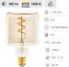 Eglo LED Spiral Filament Würfel 4W = 27W E27 Gold 180lm Produktbild-Vorschau 2