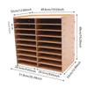 Kancelářský organizér Organizér na literaturu Velký box na Náhled obrázku produktu 8