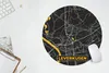 MuchoWow® Mauspad Mousepad Leverkusen - Gold - Stadtplan - Produktbild-Vorschau 5
