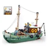 Sluban Modell Steine Fischerboot 610 Teile Produktbild-Vorschau 8