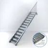 Stahltreppe 13 Stufen bis Höhe 260 cm, Laufbreite : 70 cm Produktbild-Vorschau 2
