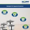 Kopf Topfset Merkur aus Edelstahl - Induktionstöpfe mit Produktbild-Vorschau 3