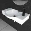 Alpenberger Waschbecken Bad Waschtisch 55 cm Breit Eckig Produktbild-Vorschau 3