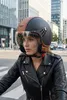MOTO HELMETS Jethelm mit Visier, ECE 22.06, Motorradhelm Produktbild-Vorschau 1