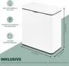 bidone per rifiuti organici eluno 6L con filtro antiodore, Anteprima dell’immagine prodotto 7