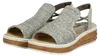Santiago Keil-Sandalen mit Gummizug Produktbild-Vorschau 5