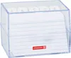 BRUNNEN Karteibox A7 gefüllt transparent Produktbild-Vorschau 1