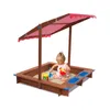 Holzsandkasten mit Abdeckung, Kindersandkasten, Modern Produktbild-Vorschau 8