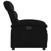 vidaXL Recliner elettrico in Pelle finta nera Anteprima dell’immagine prodotto 9