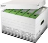 A white storage box filled with green binders, with the lid slightly ajar. Anteprima dell’immagine prodotto