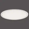 LED-Deckenleuchte - Weiß - Ø 60 cm - Kunststoff - Metall - Produktbild-Vorschau 9
