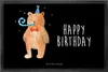 Mr. & Mrs. Panda bodenmatte Bär Geburtstag 50 x 75 cm - Produktbild-Vorschau 1