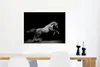 MuchoWow® Poster Pferd - Sand - Schwarz 80x60 cm - Kunst Produktbild-Vorschau 5