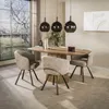 Villa Möbel Esstisch Wave dänisch oval aus Mangoholz 180 x Produktbild-Vorschau 2