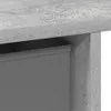 Bureau vidaXL, gris béton, 100 x 40 x 75 cm, fabriqué en Voir les images du produit 10