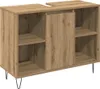 vidaXL Badezimmermöbel-Set 3 Stk. Artisan-Eiche 30 x 30 x Produktbild-Vorschau 3