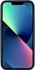 A smartphone with a colorful wallpaper displayed on the screen, framed by a dark blue case. Produktbild-Vorschau