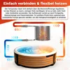Vigevee Poolheizung Feuertonne Pool Paletten Heizspirale Produktbild-Vorschau 6