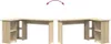 vidaXL Scrivania rovere Sonoma 142 x 102 x 73 cm Materiale Anteprima dell’immagine prodotto 8