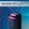 Sony SRS-XV800 - Bluetooth Partybox - Zwart Voir les images du produit 16