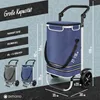 Dimono Einkaufstrolley Klappbar 56 Liter mit Kühlfach - 3 Produktbild-Vorschau 7