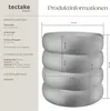 tectake® stolička s úložným prostorem Měkký potah Altu se Náhled obrázku produktu 7