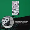 Wanduhr Leinwand Bild Uhr 30x60 Chinesisch Landschaft Produktbild-Vorschau 5