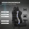 Fauteuil gaming SENSE7 Spellcaster en simili cuir noir - Voir les images du produit 6