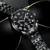 Quarzuhr Quarzuhr Armbanduhr Edelstahl Herren Uhr, Produktbild-Vorschau 7