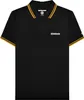 Lambretta - "SS25" Polo pour homme LB271 (XL) (Noir/Or) Voir les images du produit 1
