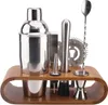 HowHomely Cocktailmixset Cocktail Shaker Edelstahl 7er Set Produktbild-Vorschau 1