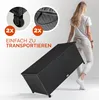 Wasserdichte XXL Kissenbox mit Rädern 420L Lagerplatz Produktbild-Vorschau 2