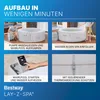 LAY-Z-SPA® LED Whirlpool Paris AirJet™ Ø 196 x 66 cm, rund Produktbild-Vorschau 8