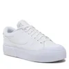 A white Nike Court Legacy Lift sneaker is shown against a white background. Podgląd zdjęcia produktu