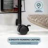 mensola per lavabo eluno incl. 2 ripiani e 4 rotelle, Anteprima dell’immagine prodotto 5