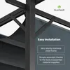 Blumfeldt Pergola, 3x3 m - Wodoodporny dach z poliestru, Podgląd zdjęcia produktu 6