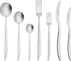 A collection of silverware arranged on a white background. Voir les images du produit