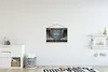 MuchoWow® Textilposter Tanzende Ballerina vor einer Tür Produktbild-Vorschau 2